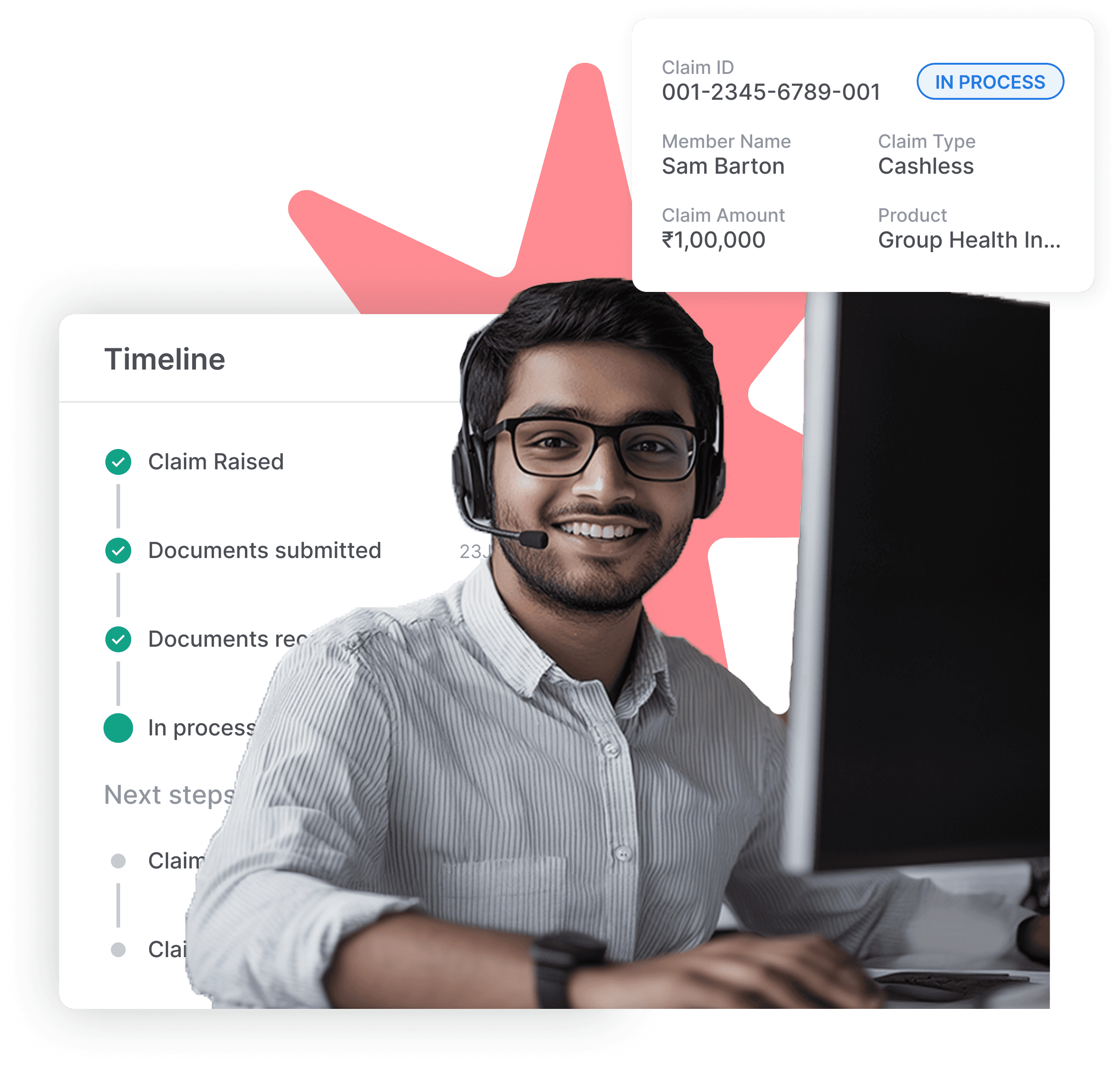 Healthysure claims tracking timeline